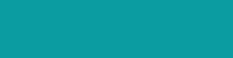 Turquoise banner.