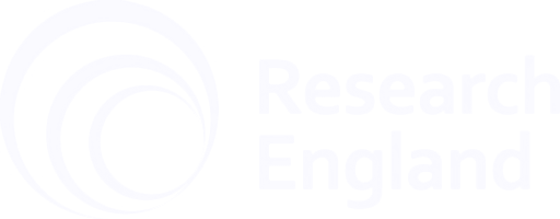 Research England logo.